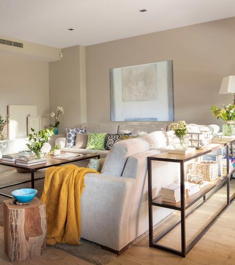 Como decorar la trasera de un sofá Como decorar la trasera de un sofá