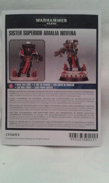 Hermana Superior Amalia Novena, unbox