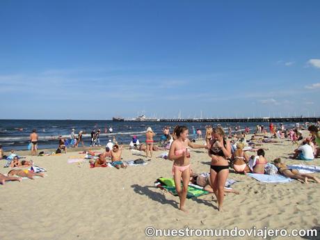 Sopot; la zona de veraneo de moda en Gdansk