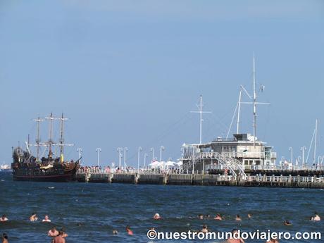 Sopot; la zona de veraneo de moda en Gdansk