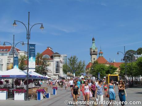 Sopot; la zona de veraneo de moda en Gdansk