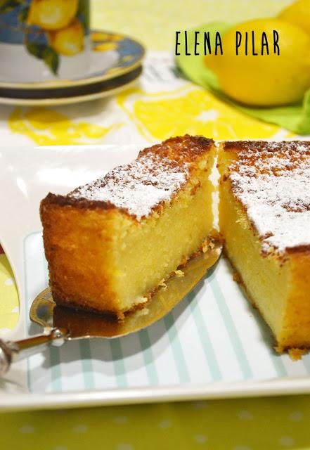 Pastel de ricotta y limón