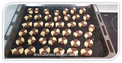 Galletas bicolor