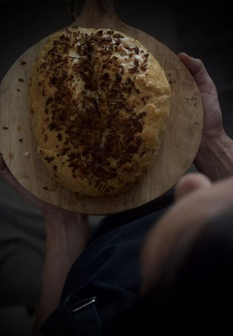 Pan de cebolla de Daniel Jordá #Asaltablogs {sin amasado}
