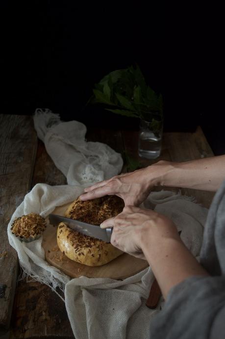 Pan de cebolla de Daniel Jordá #Asaltablogs {sin amasado} Pan de cebolla de Daniel Jordá #Asaltablogs {sin amasado}