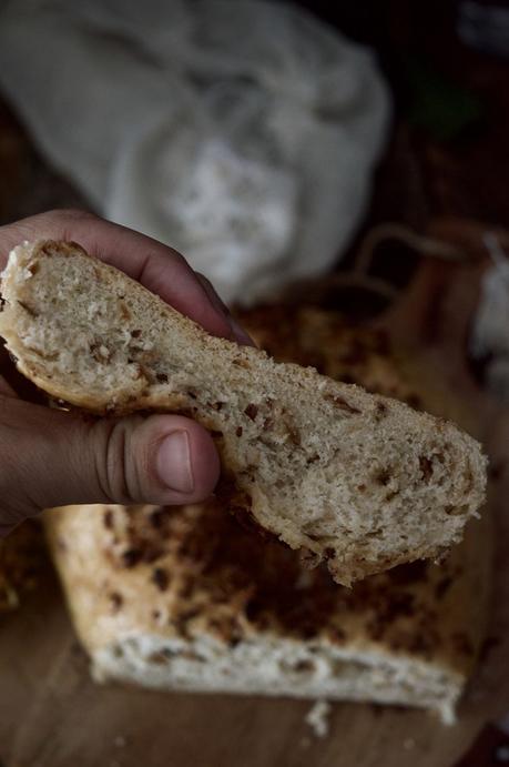 Pan de cebolla de Daniel Jordá #Asaltablogs {sin amasado} Pan de cebolla de Daniel Jordá #Asaltablogs {sin amasado}