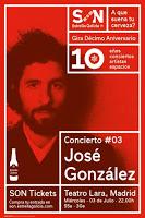 Concierto de José González en el Teatro Lara