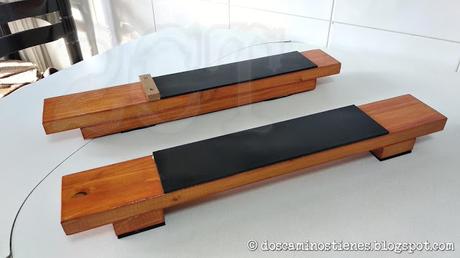 (Filos) Fabricando unos soportes para el afilado de cuchillos