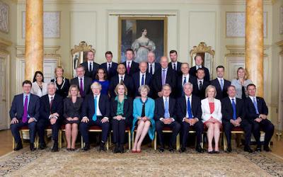 Theresa May's cabinet (consejo de ministros de Theresa May)