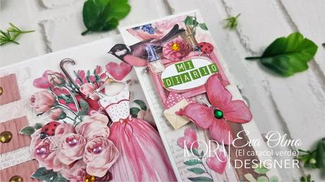 Tutorial Scrapbooking: Diario creativo con Kora Projects