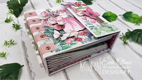 Tutorial Scrapbooking: Diario creativo con Kora Projects