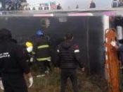 Tragedia Argentina: muertos heridos accidente ómnibus.