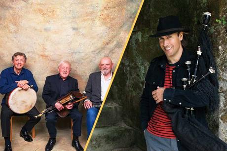 Concierto de Carlos Núñez & The Chieftains. Noches del Botánico. Madrid, 25-VI-2019