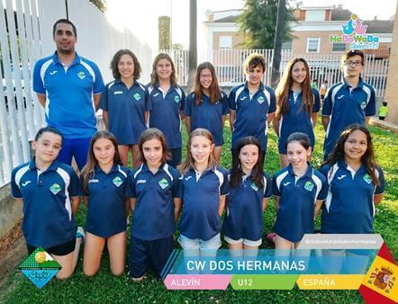 El C.W. Dos Hermanas en el Torneo internacional HaBaWaba Spain