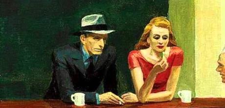 En un cuadro de Hopper, o de Cristino, o de Goya