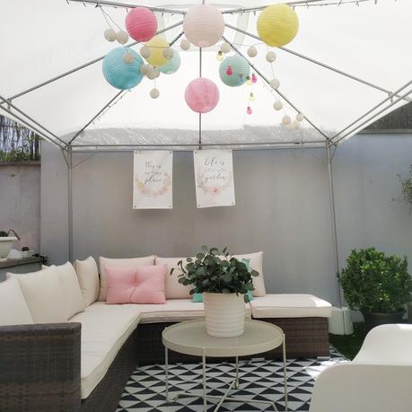 Color y nuevas ideas de decoración en mi terraza