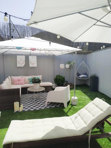 Color y nuevas ideas de decoración en mi terraza