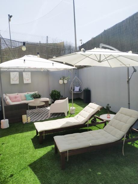 Color y nuevas ideas de decoración en mi terraza
