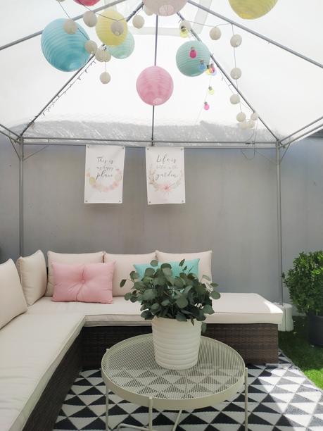 Color y nuevas ideas de decoración en mi terraza