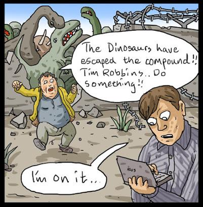 Lies I tell my son (Poorly Drawn Dinosaurs)