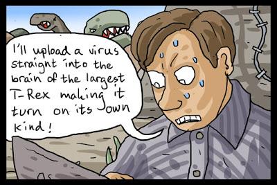 Lies I tell my son (Poorly Drawn Dinosaurs)