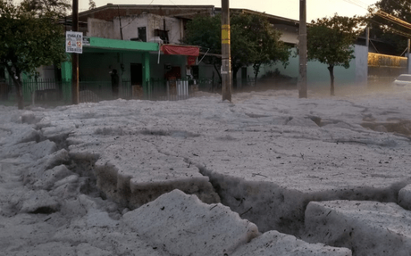 Fuertes granizadas podrían caer en la zona metropolitana de SLP