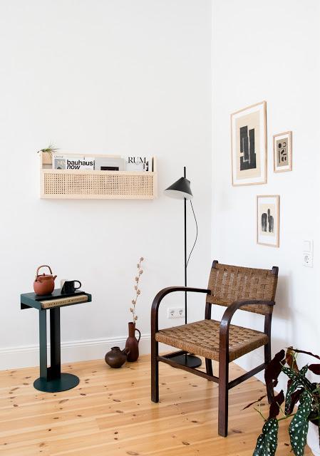 DIY: Revistero cannage