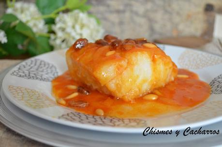 Bacalao en salsa de miel