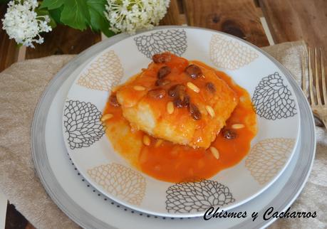 Bacalao en salsa de miel