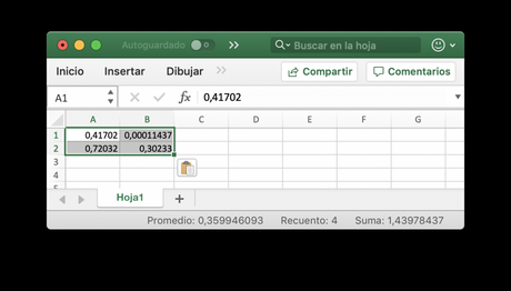 Exportar datos en Matlab a través del portapapeles del sistema Exportar datos en Matlab a través del portapapeles del sistema