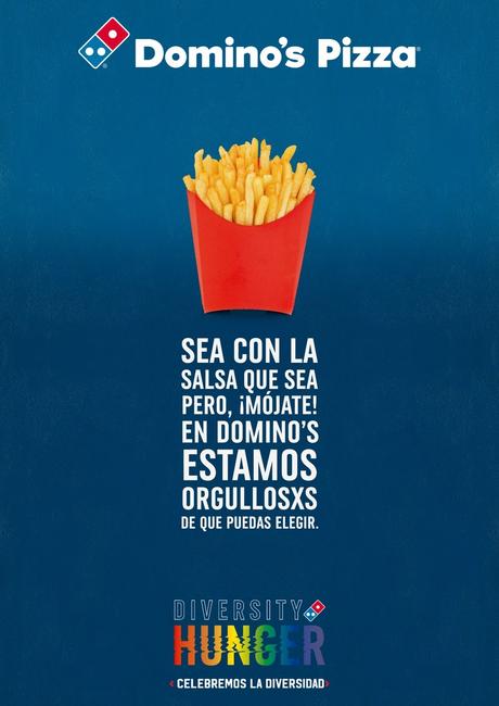 “Estamos orgullosos de que puedas elegir”, la campaña de Domino’s Pizza que incluye a su competencia