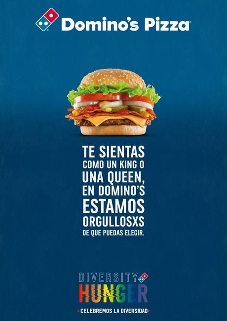 “Estamos orgullosos de que puedas elegir”, la campaña de Domino’s Pizza que incluye a su competencia