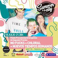 Concierto de No Fucks, Nuevos tiempos romanos y Chloral en Siroco