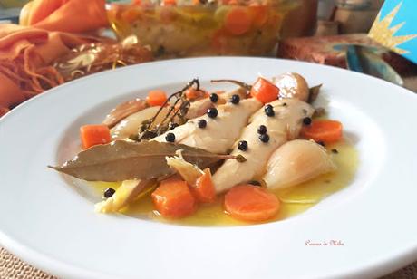 Pollo escabechado Pollo escabechado