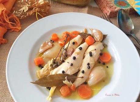 Pollo escabechado Pollo escabechado