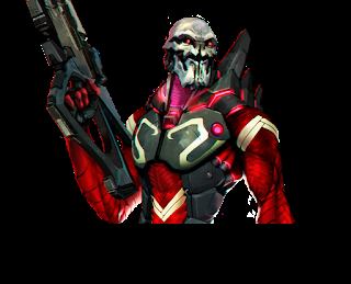 Render 3D del Shasvastii Nox, para Infinity Defiance