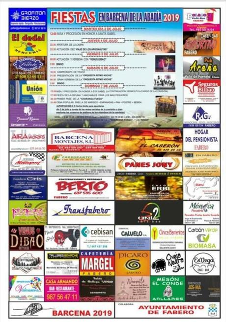 Planes de ocio para el fin de semana en El Bierzo. 5 al 7 de julio 2019 Planes de ocio para el fin de semana en El Bierzo. 5 al 7 de julio 2019