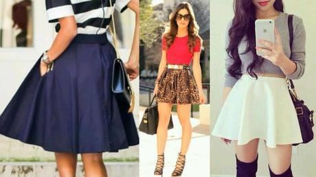 10+ outfits con faldas cortas