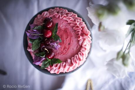 TARTA DE CEREZAS Y LIMAS