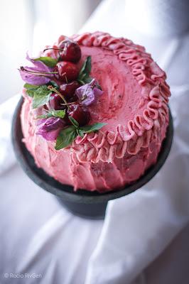 TARTA DE CEREZAS Y LIMAS