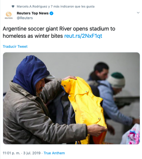 Frío, Solidaridad, Trolls y Mala Leche