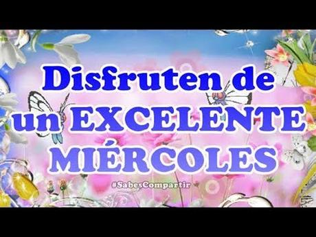 Buenos dias feliz miercoles