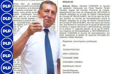 SEGUIRÁ FISCALIZANDO LA MPC…