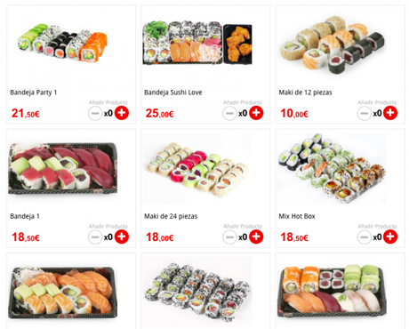 Go Sushing: comida japonesa de calidad a domicilio