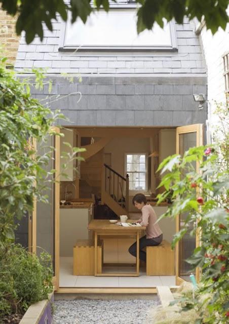 Una casa de 2,3 metros de ancho