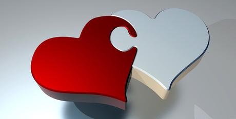 imagen que muestra el dibujo de dos corazones entrelazados