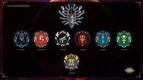 Logos de las flotas de Gothic Armada