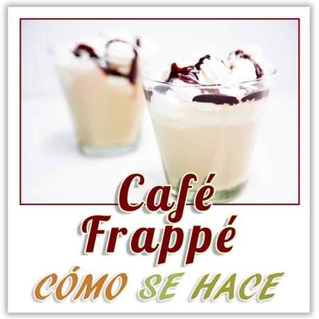 CAFÉ FRAPPÉ café frappé