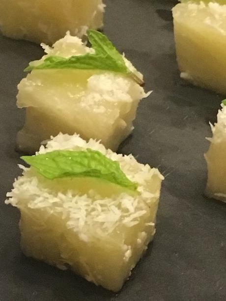 Cóctel sólido pila colada