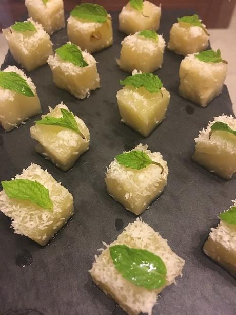 Cóctel sólido pila colada